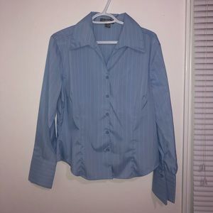Baby Blue Button Up